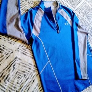 Men's Large Infrared Coldgear Fitted 1/4 Zip Large